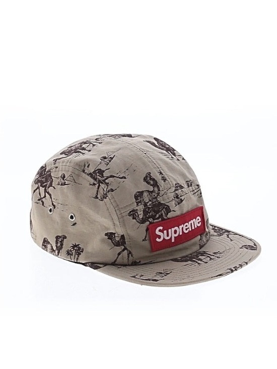 Supreme Other - Supreme SS12 Camels Camp Cap Hat Desert Sand Tan RARE 2012 USA Panel Grail Camel